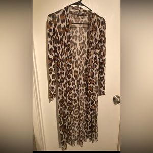 Leopard kimono